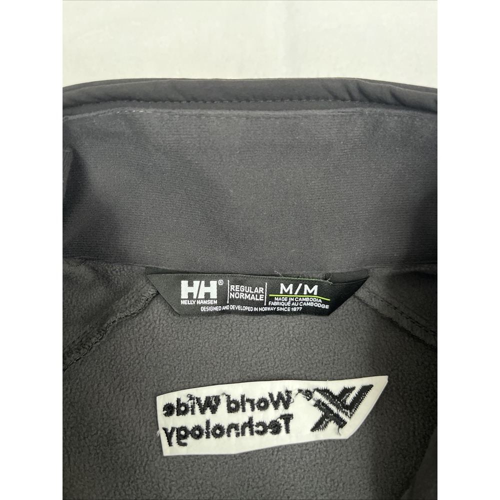 Helly Hansen Paramount Series Jacket Soft Shell Black Zip Women Size Medium - Picture 3 of 7